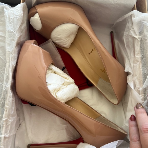 Christian Louboutin Very Prive Pumps - Nude - Picture 3 of 4